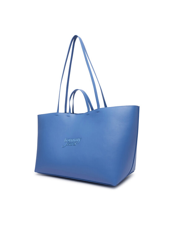 Tommy Jeans Tommy Jeans Borsetta Tjw Must Tote AW0AW19051 Azzurro chiaro