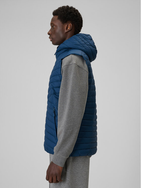 4F 4F Kamizelka BASIC+ Granatowy Regular Fit