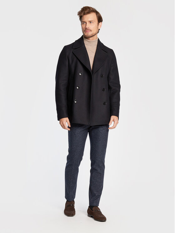 Boss Stoffhose H-Genius-224 50481960 Dunkelblau Slim Fit | Modivo.de