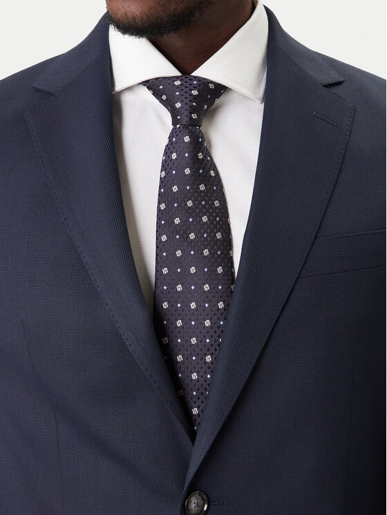 BOSS BOSS Uzvalks H-Jeckson 50557261 Tumši zils Regular Fit