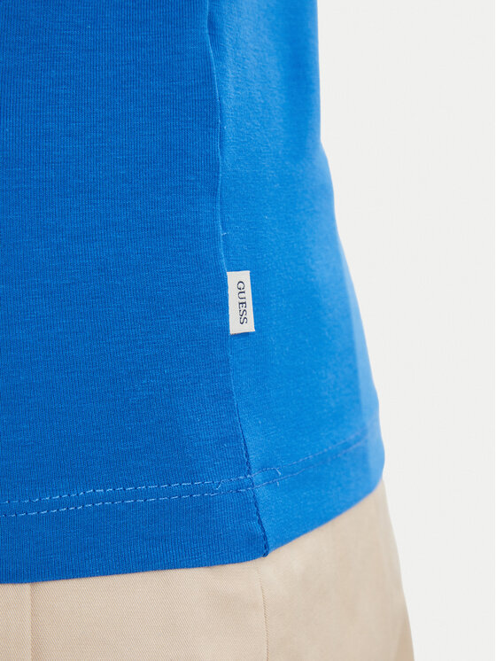 Guess Jeans Guess Jeans Футболка W6YI16 K3995 Голубий Slim Fit