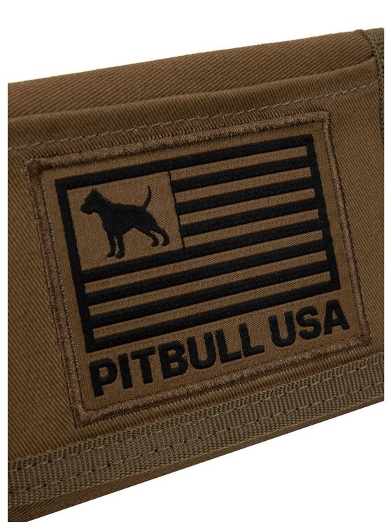PITBULL PITBULL Portfel USA Brązowy