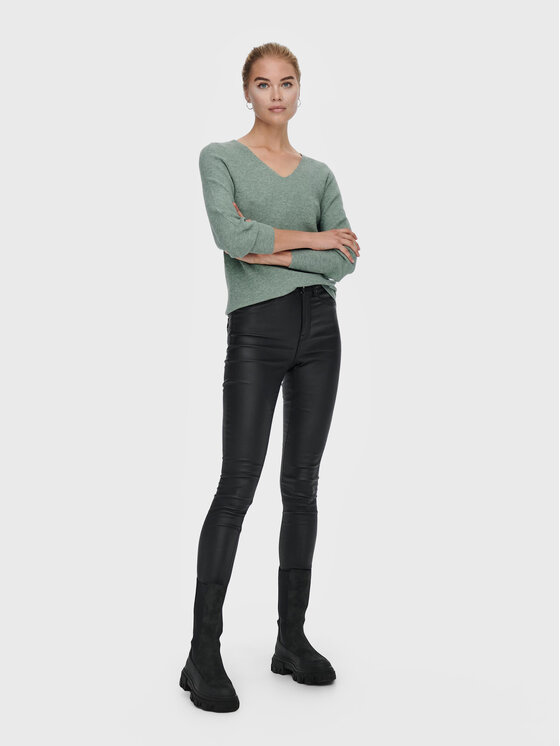 ONLY ONLY Maglione Atia 15230147 Verde Regular Fit