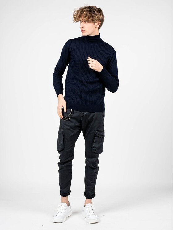 Xagon Xagon Maglione A22081 K1 103G Blu scuro Regular Fit