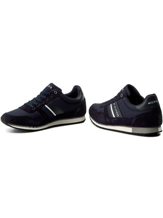 TOMMY HILFIGER FM0FM00979 MIDNIGHT SNEAKERS Homme  Chaussures tommy  hilfiger, Chaussures homme, Sneakers