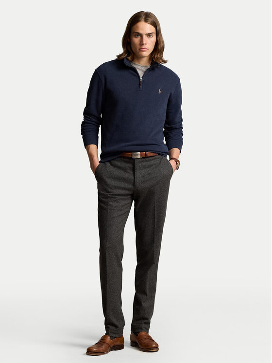 Polo Ralph Lauren Polo Ralph Lauren Džemperis ar kapuci Lsl 710671929029 Tumši zils Regular Fit