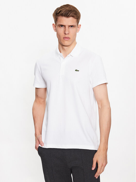 Lacoste Polo DH0783 Balts Regular Fit