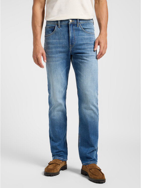 Lee Lee Jeans BROOKLYN STRAIGHT Blu Regular Fit