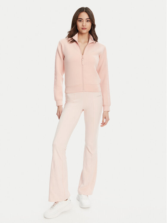 Guess Guess Mikina V2YQ17 K7UW2 Růžová Regular Fit