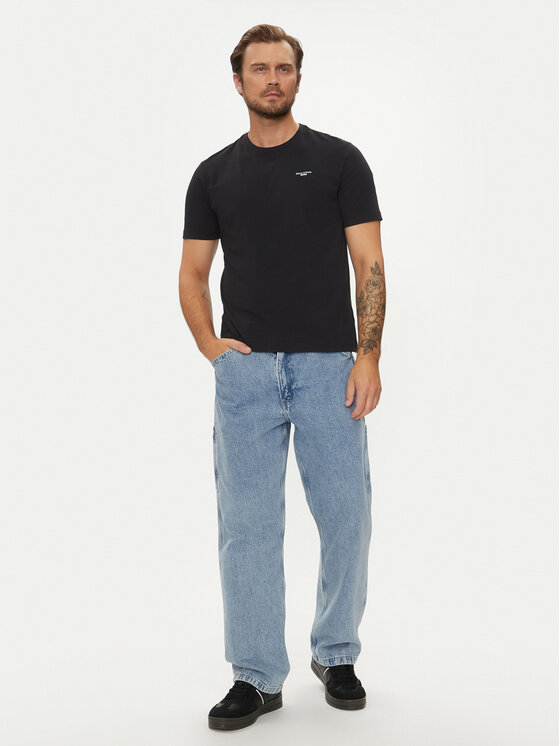 Marc O'Polo Denim Marc O'Polo Denim Marškinėliai B61 2021 51060 Juoda
