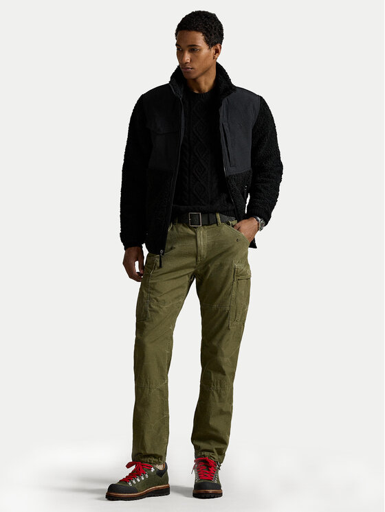 Polo Ralph Lauren Polo Ralph Lauren Μπουφάν μεταβατικό 710981488001 Μαύρο Regular Fit