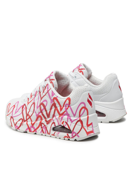 Skechers Skechers Sneakers Uno Spread The Love 155507/WRPK Alb
