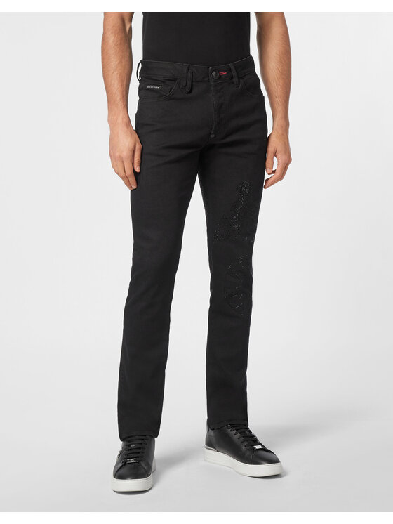 PHILIPP PLEIN PHILIPP PLEIN Jeans 14739 Nero Straight Leg