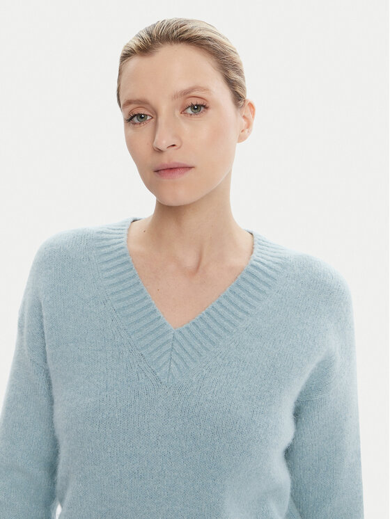 Weekend Max Mara Weekend Max Mara Sweter Visista 2525366122 Błękitny Regular Fit