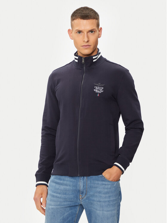 Aeronautica Militare Bluză 241FE1756F459 Bleumarin Regular Fit