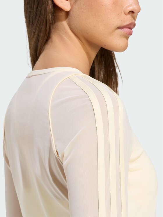 adidas adidas Koszulka techniczna 168707 Żółty Slim Fit