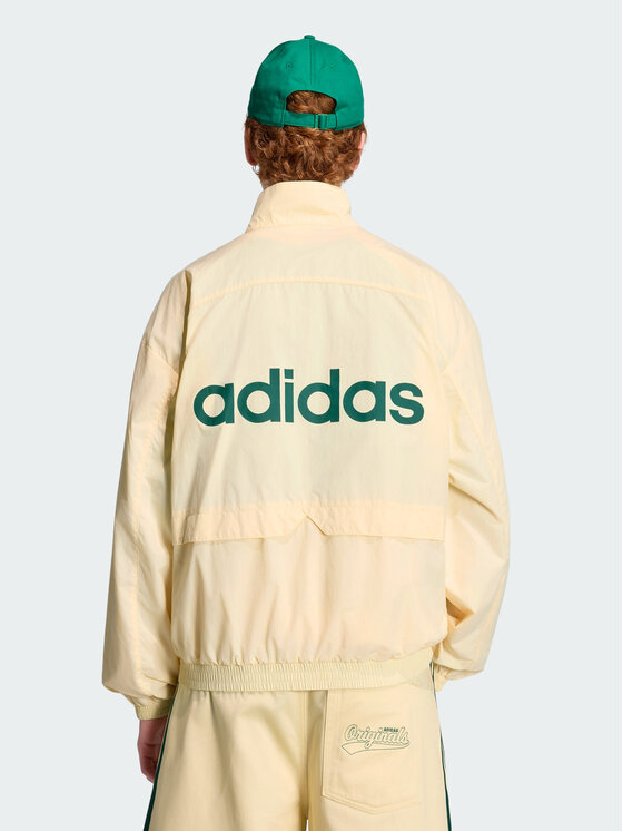 adidas adidas Mikina Cutline Tracktop KR7280 Krémová Regular Fit