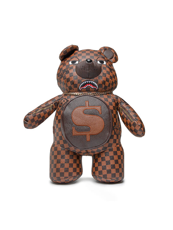 SPRAYGROUND Zaino Teddybear Checkered 910B4409NSZ Marrone Modivo