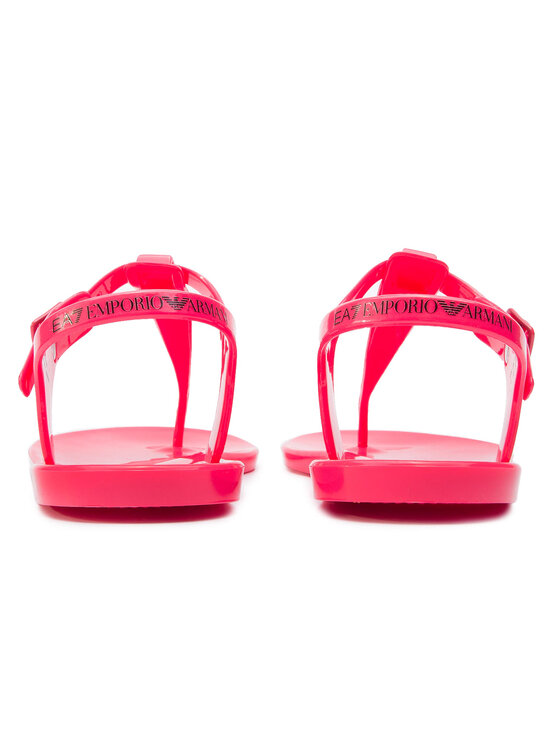 Emporio Armani Emporio Armani Sandále XFQ007 XK091 00029 Červená