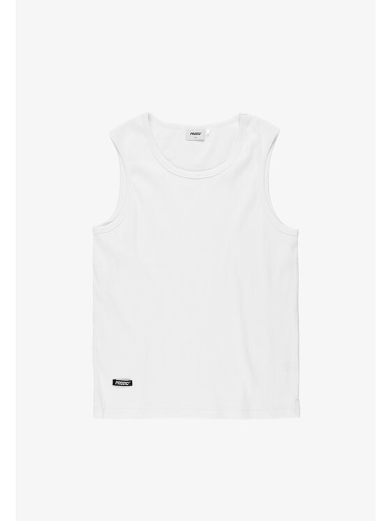 PROSTO. PROSTO. Tank top Brooklyn Biały Regular Fit