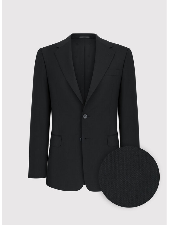 Pako Lorente Pako Lorente Marynarka P26WP-3G-015 Czarny Slim Fit