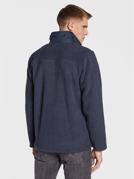 Jack Wolfskin Jack Wolfskin Felpa di pile Kingsway 1709002 Blu scuro Regular Fit