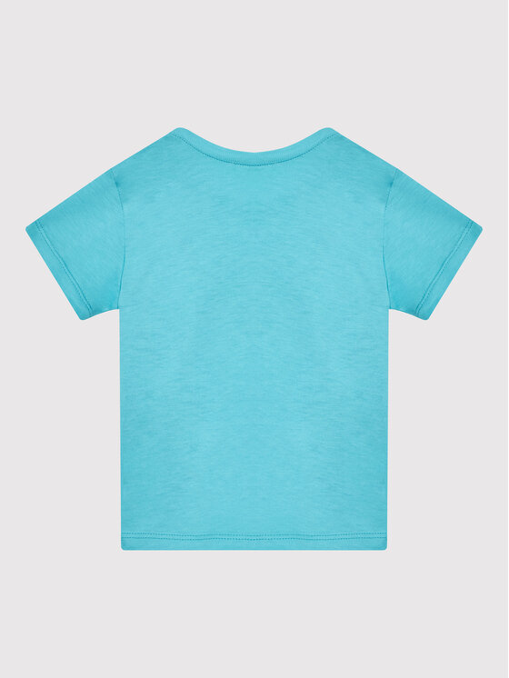 United Colors Of Benetton United Colors Of Benetton T-Shirt 3I1XG102N Niebieski Regular Fit