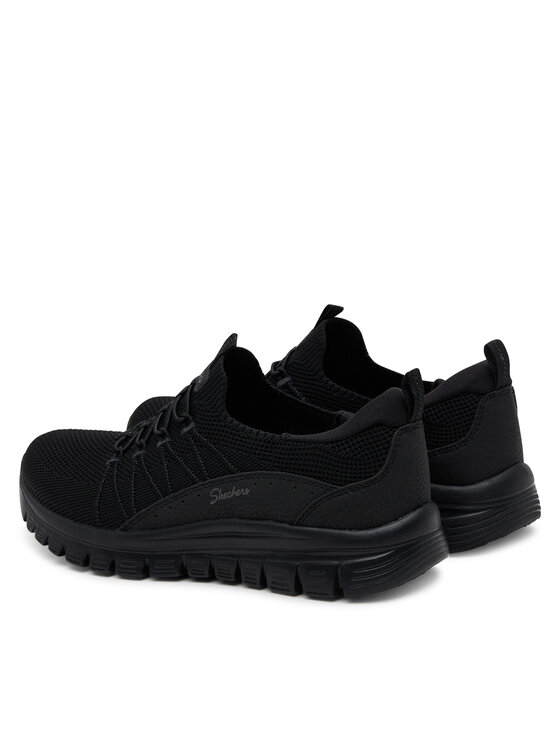 Skechers Skechers Sneakersy Graceful - Picture Perfect 100702/BBK Czarny