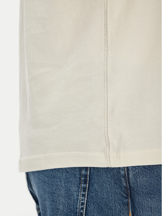 Napapijri Napapijri Тишърт S-Aylmer NP0A4HTO Бежов Regular Fit