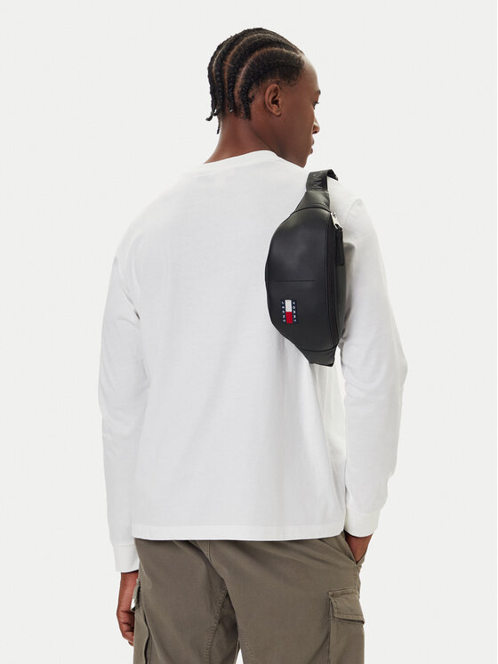 Tommy Jeans Tommy Jeans Rankinė ant juosmens Tjm Ess Daily Pu Bumbag AM0AM13702 Juoda
