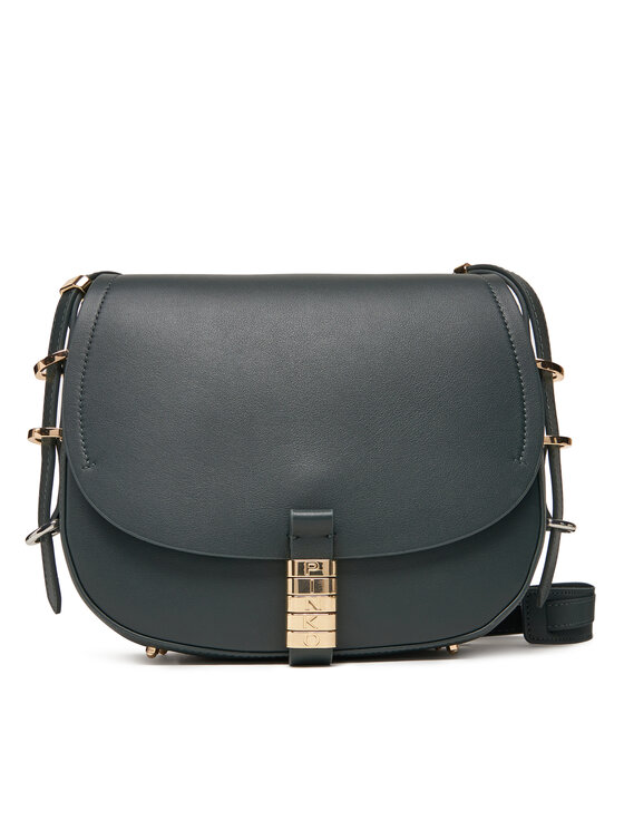 PINKO Kabelka Saddle Classic PE 25 PLTT 103830 A270 Zelená