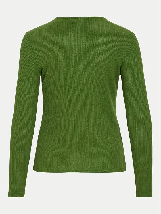 Vila Kardigan Dalena 14102368 Zielony Slim Fit