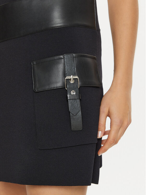 Liu Jo Liu Jo Fustă mini WF4227 MA05P Negru Regular Fit