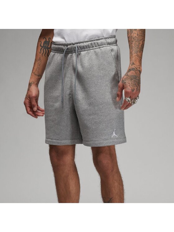 Nike Nike Szorty sportowe Essentials Fleece Szary Regular Fit