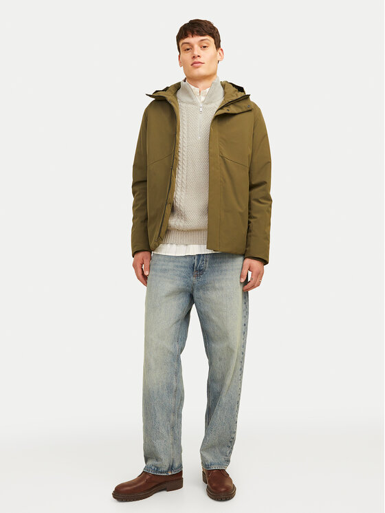 Jack & Jones Jack & Jones Sweter Craig 12260826 Écru Regular Fit