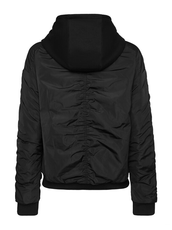 PHILIPP PLEIN PHILIPP PLEIN Vatovaná bunda 23011 Černá Regular Fit