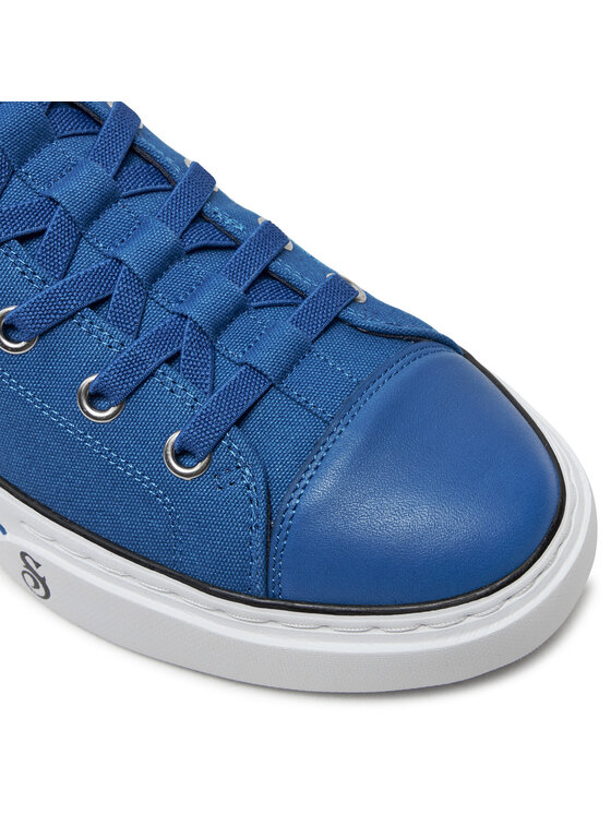 Skechers Skechers Sneakersy Boss Life Canvas 251026/BLU Niebieski