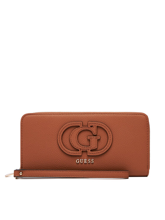 Portofel Mare de Damă Guess Calebra Slg SWBG95 36146 Maro