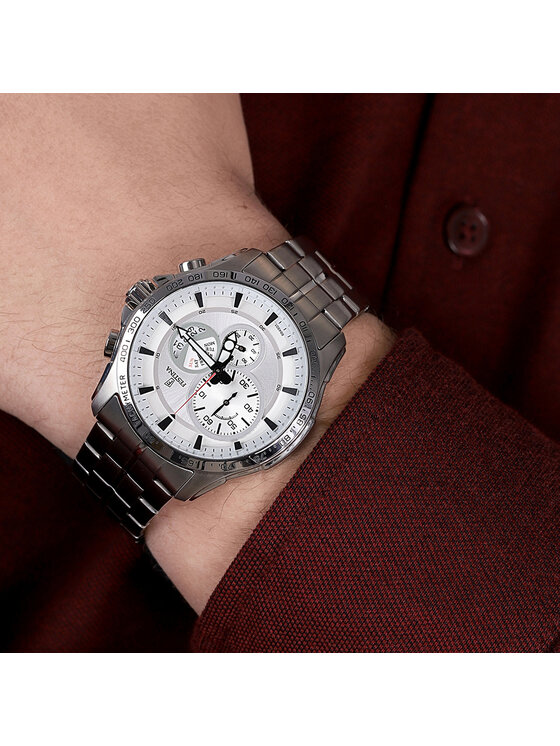 Festina Festina Zegarek F6849-1 Srebrny