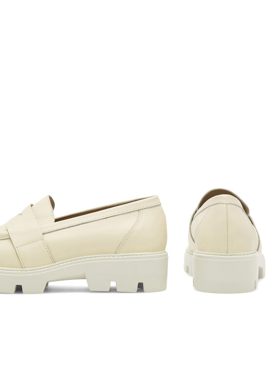 Badura Badura Loafersy AMANTEA-E23-28180NAP Beżowy