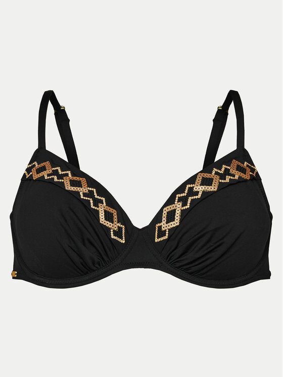 Selmark Selmark Góra od bikini BL311 Czarny