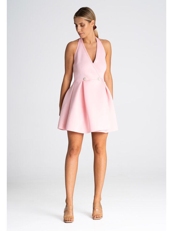 FIGL FIGLFIGL Vestito M977 Rosa Regular Fit
