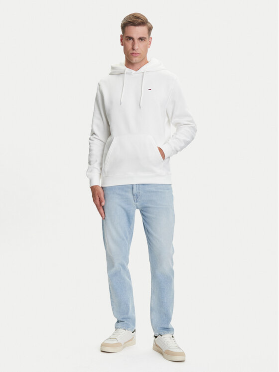 Tommy Jeans Tommy Jeans Sweatshirt DM0DM20742 Écru Regular Fit