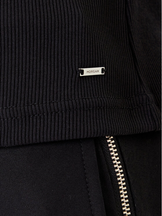 Morgan Morgan Bluza 252-TIPO 979 Črna Slim Fit