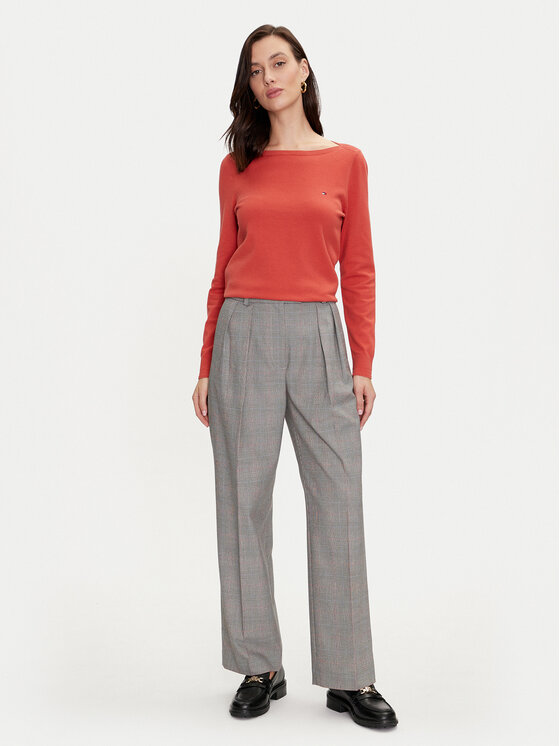 Tommy Hilfiger Tommy Hilfiger Пуловер WW0WW40099 Червен Regular Fit