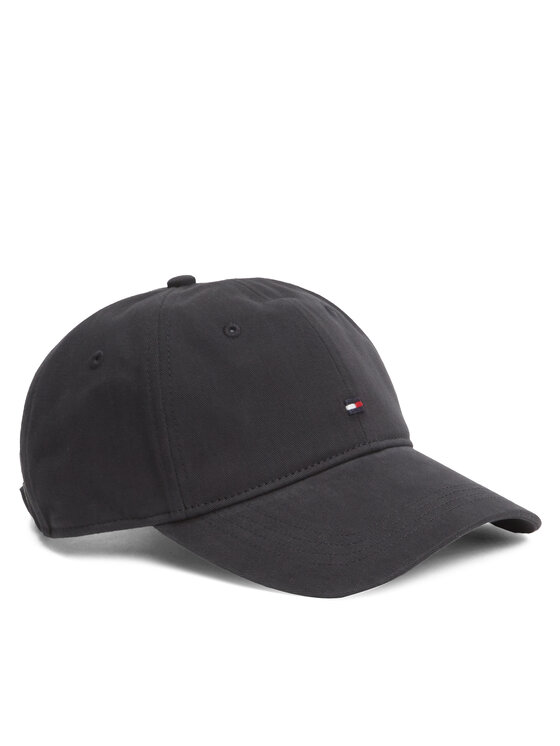 Tommy Hilfiger Tommy Hilfiger Καπέλο Jockey Flag '85 Soft 6 Panel Cap AM0AM12531 Μαύρο