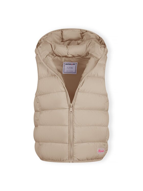 minoti minoti Kamizelka 18GILET 3 Beżowy Regular Fit