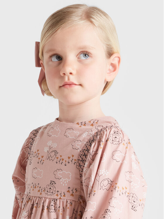 Vestito da giorno 4970 Rosa Regular Fit