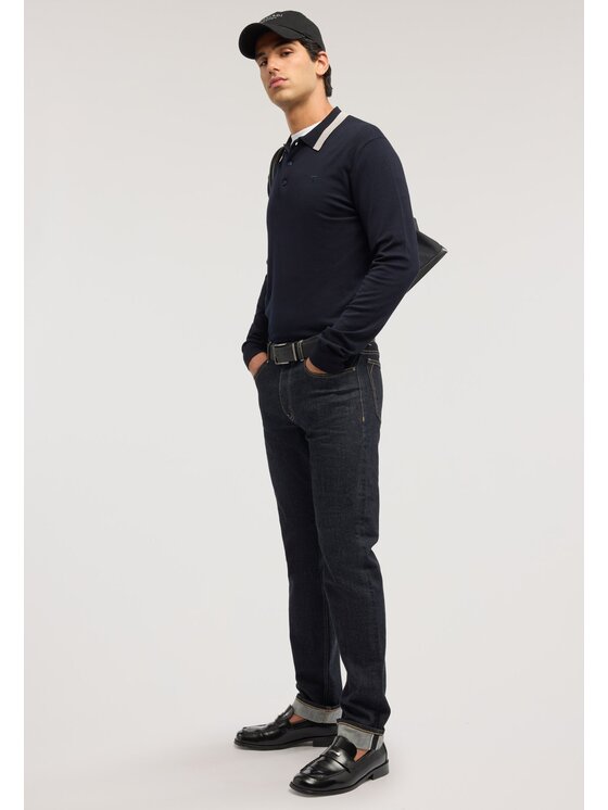 Trussardi Trussardi Cardigan M0198000021N0B1 Blu Regular Fit