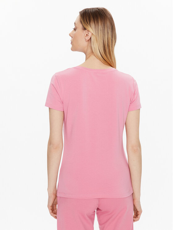 T-shirt 8NTT50 TJFKZ 1428 Rosa Regular Fit